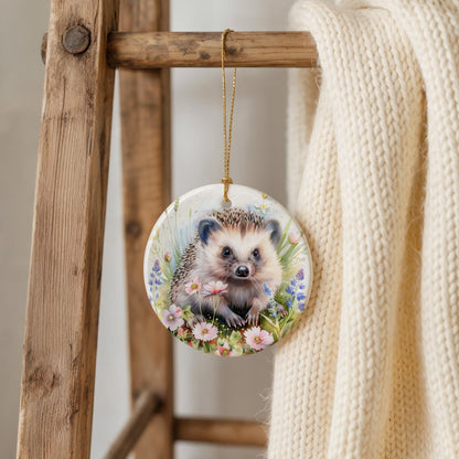 Hedgehog Ceramic Ornament: Sentimental Keepsake Gift