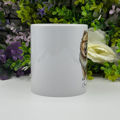Chow Chow 11oz Ceramic Dog Mug: Unique Pet Lover Gift