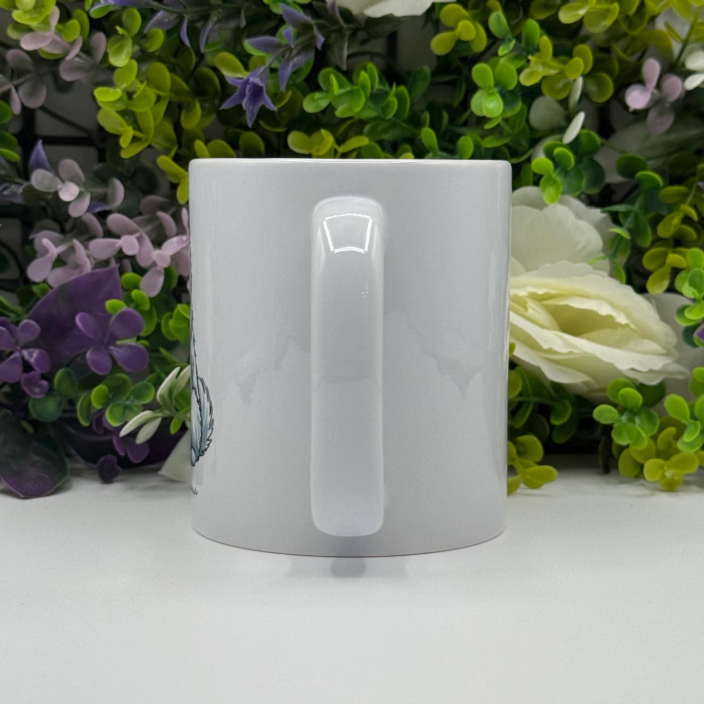 Samoyed Ceramic 11oz Mug: Handmade Ceramic Coffee Cup