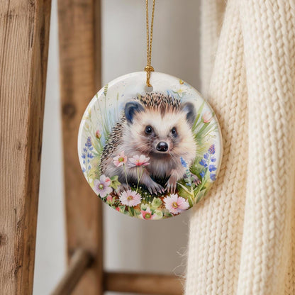 Hedgehog Ceramic Ornament: Sentimental Keepsake Gift